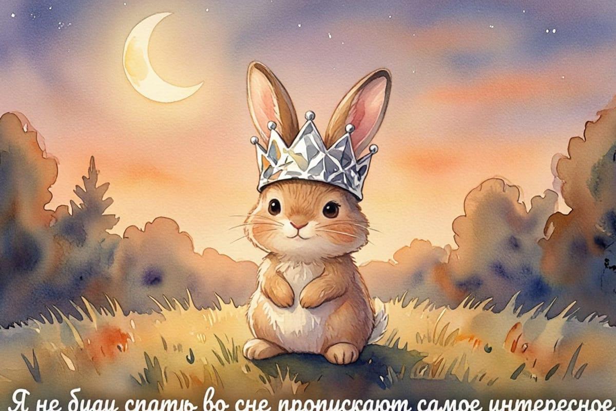 Корона из фольги и подушка-проводник — иллюстрация к сказке