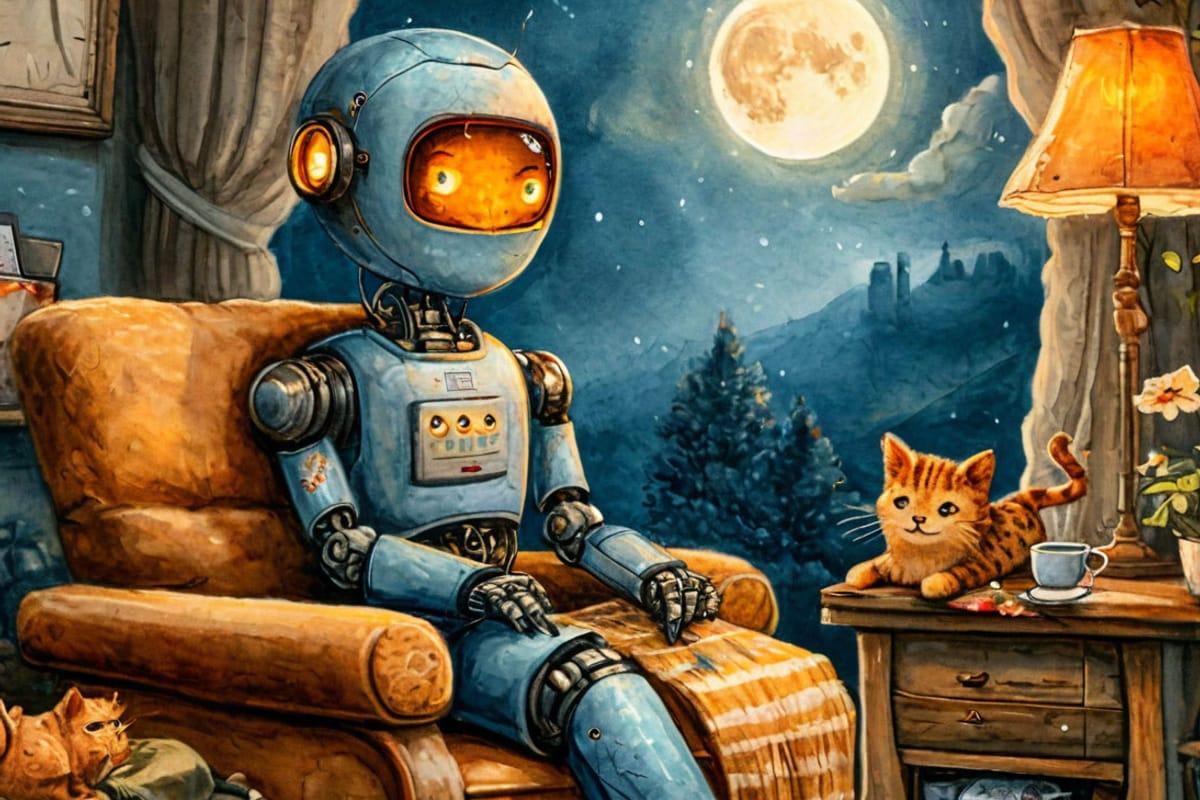 Кнопа и пятый шаг — иллюстрация к сказке