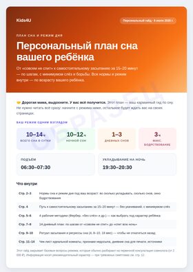 Первая страница документа
